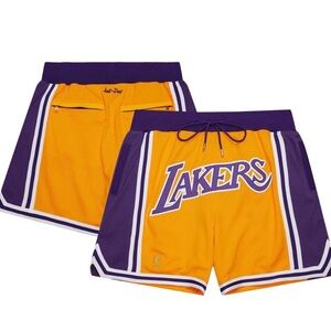 Just Don Lakers Kobe 96-97 Mitchell & Ness Shorts | Size L | NBA LA Lakers